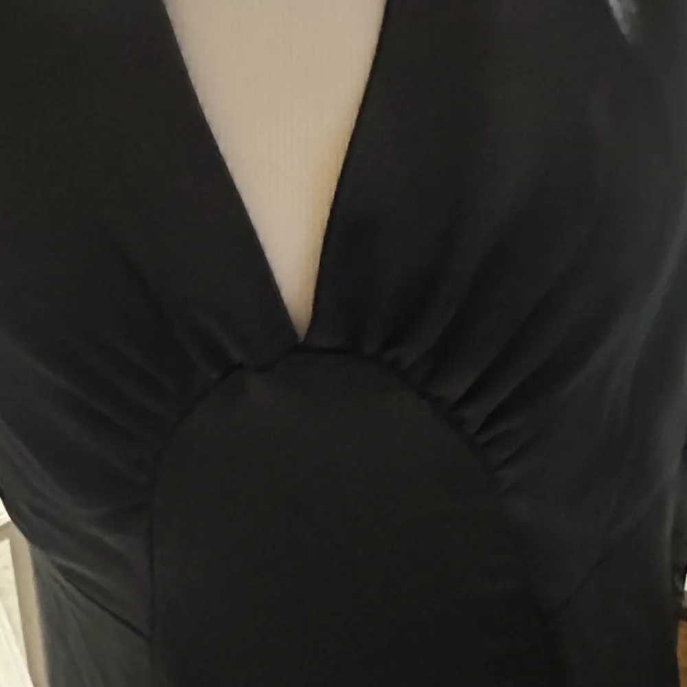 Free People Black Backless Halter Dress - Picture 12 of 13